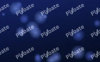 Cobaltine Glow — dark blue and black bokeh background