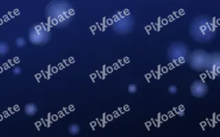 Cobaltine Glow II — dark blue and black bokeh background, variation II