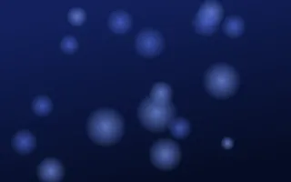 Cobaltine Glow III — dark blue and black bokeh background, variation III