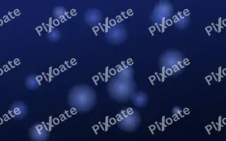 Cobaltine Glow III — dark blue and black bokeh background, variation III