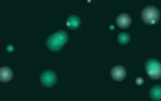 Cyber Mint Glowfield III — dark black and green bokeh background, variation III
