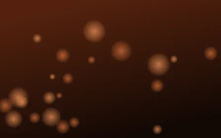 Emberline Lanterns — dark brown, orange and black bokeh background