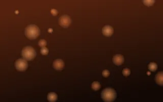 Emberline Lanterns II — dark brown, orange and black bokeh background, variation II