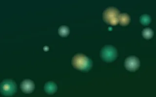 Emerald Glow II Emerald Glow II — dark black, green and yellow bokeh background, variation II