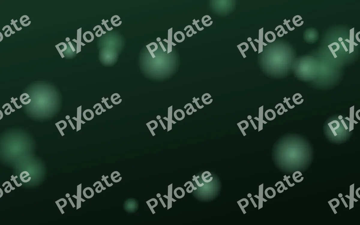 Everglade Glow — dark green and black bokeh background