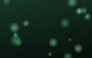 Everglade Glow III — dark green and black bokeh background, variation III