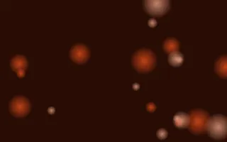 Flame Glowfield II — dark black and orange bokeh background, variation II