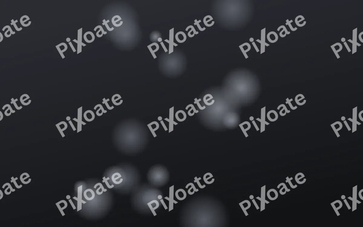 Graphene Glow — dark grey and black bokeh background