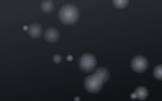Graphene Glow III — dark grey and black bokeh background, variation III