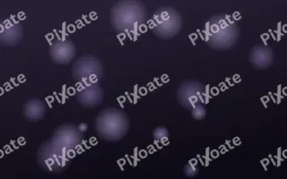 Nightshade Glow — dark purple and black bokeh background
