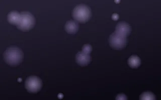 Nightshade Glow II — dark purple and black bokeh background, variation II