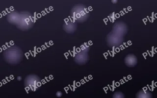 Nightshade Glow II — dark purple and black bokeh background, variation II