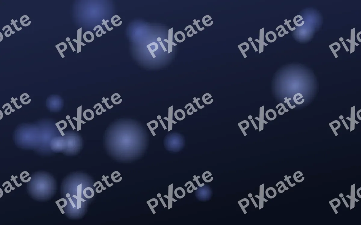 Noctis Glow — dark blue and black bokeh background