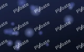 Noctis Glow — dark blue and black bokeh background