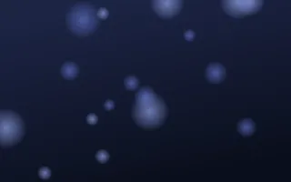 Noctis Glow II — dark blue and black bokeh background, variation II