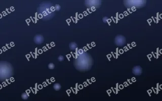 Noctis Glow II — dark blue and black bokeh background, variation II