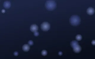Noctis Glow III — dark blue and black bokeh background, variation III