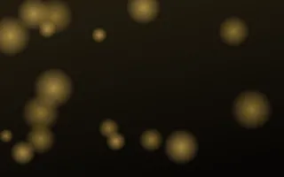 Onyx Gilt Glow II — dark black and gold bokeh background, variation II