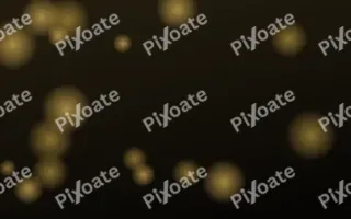 Onyx Gilt Glow II — dark black and gold bokeh background, variation II