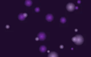 Orchid Pop Glowfield II — dark purple bokeh background, variation II