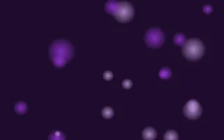 Orchid Pop Glowfield III — dark purple bokeh background, variation III