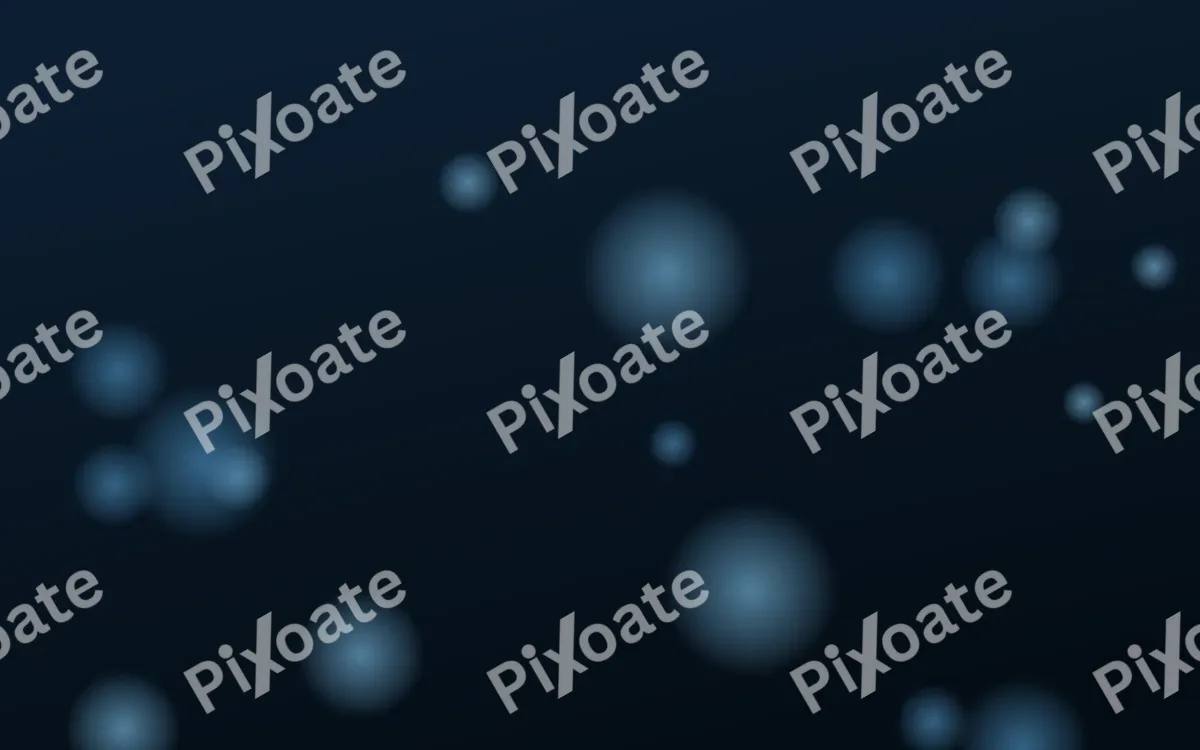 Polaris Glow — dark blue and black bokeh background