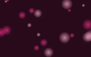 Punch Pink Glowfield — dark black and pink bokeh background