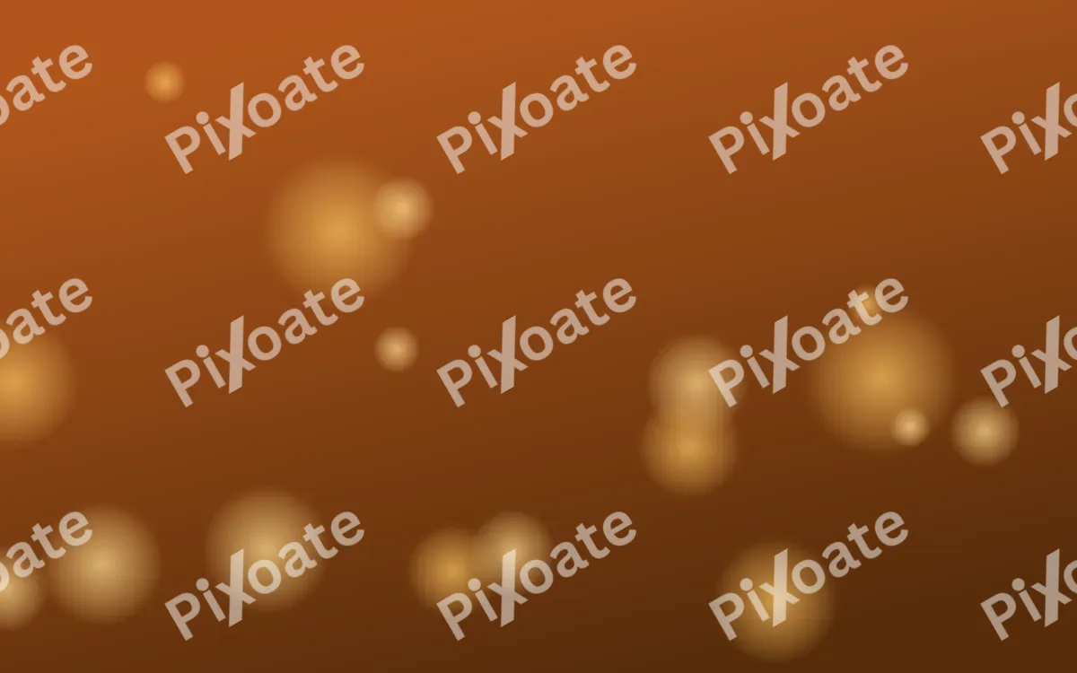 Saffron Fire Glow — dark brown and yellow bokeh background
