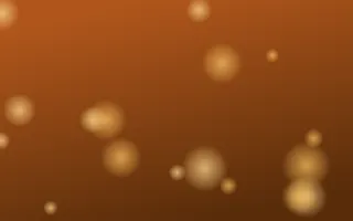 Saffron Fire Glow II — dark brown and yellow bokeh background, variation II