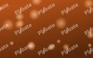 Tangelo Glow — dark brown and orange bokeh background