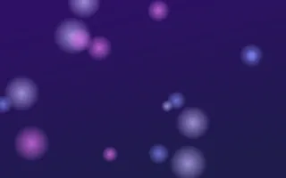 Violet Rain — dark purple and blue bokeh background