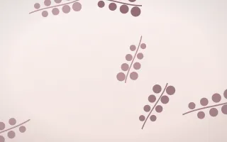 Blush Eucalyptus II — light red, pink and white botanical background, variation II