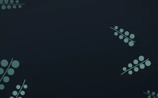 Eucalyptus Night II — dark teal and blue botanical background, variation II