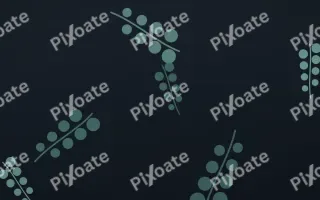 Eucalyptus Night III — dark teal and blue botanical background, variation III