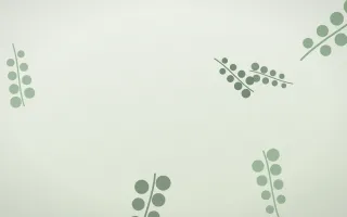 Sage Eucalyptus II — light green and white botanical background, variation II