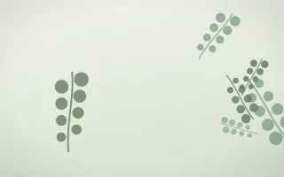 Sage Eucalyptus III — light green and white botanical background, variation III
