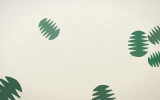 Monstera Grove III — light green and white botanical background, variation III