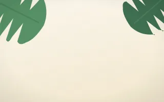 Monstera Morning II — light green and white botanical background, variation II