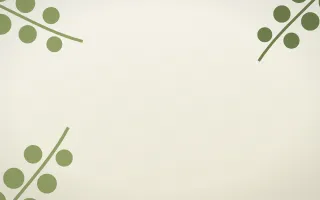 Olive Branch III — light green and white botanical background, variation III