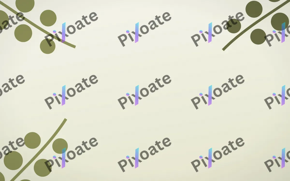 Olive Grove — light yellow and white botanical background