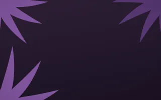 Palm at Dusk III — dark purple botanical background, variation III