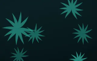 Palm Lagoon III — dark teal and black botanical background, variation III