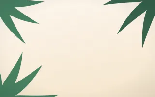 Palm Shade — light green and white botanical background