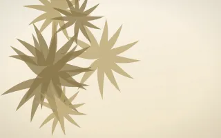 Sunbleached Palm — light yellow, brown and beige botanical background