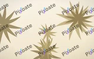 Sunbleached Palm II — light yellow, brown and beige botanical background, variation II