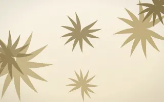 Sunbleached Palm III — light yellow, brown and beige botanical background, variation III