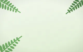 Spring Canopy — light green and white botanical background