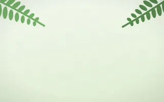 Spring Canopy II — light green and white botanical background, variation II