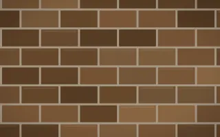 Amsterdam Brown Brick Loft — dark brown and orange brick wall background
