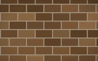 Amsterdam Brown Brick Loft II — dark brown and orange brick wall background, variation II